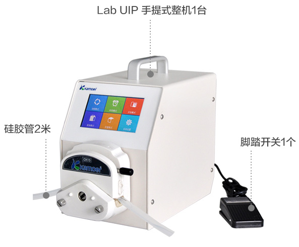 蠕動泵小型定量灌裝機結(jié)構(gòu)圖